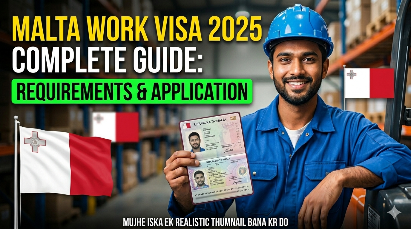 Malta Work Visa 2025: Complete Guide to Requirements and Application Process