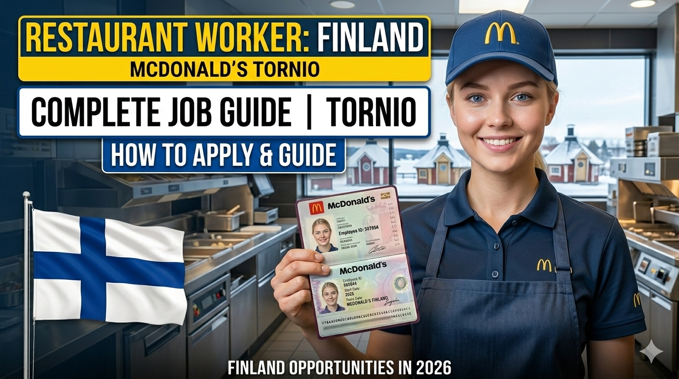 Restaurant Worker McDonald’s Tornio